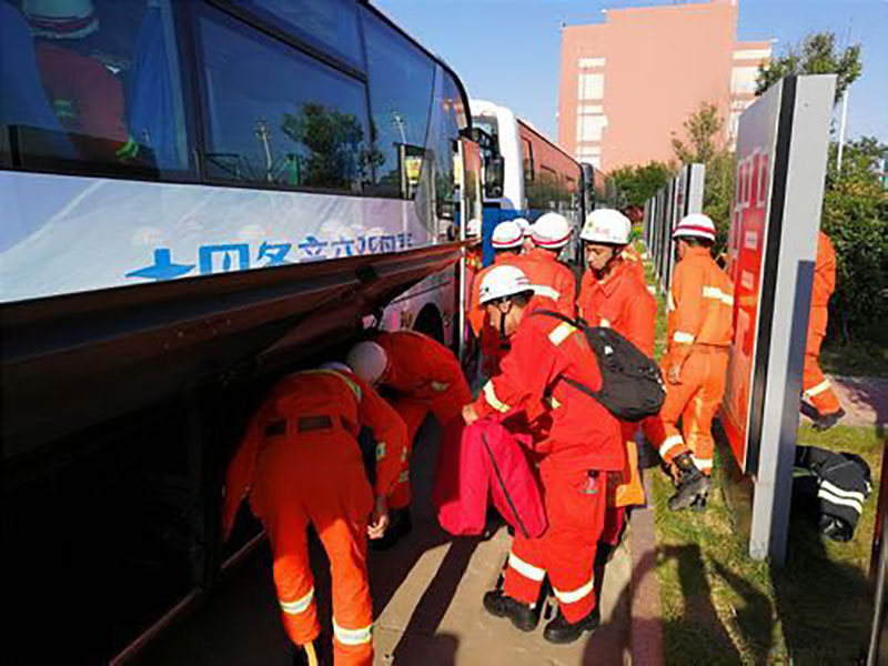 戎威远保安服务（北京）有限公司泰安分公司支援寿光灾区活动