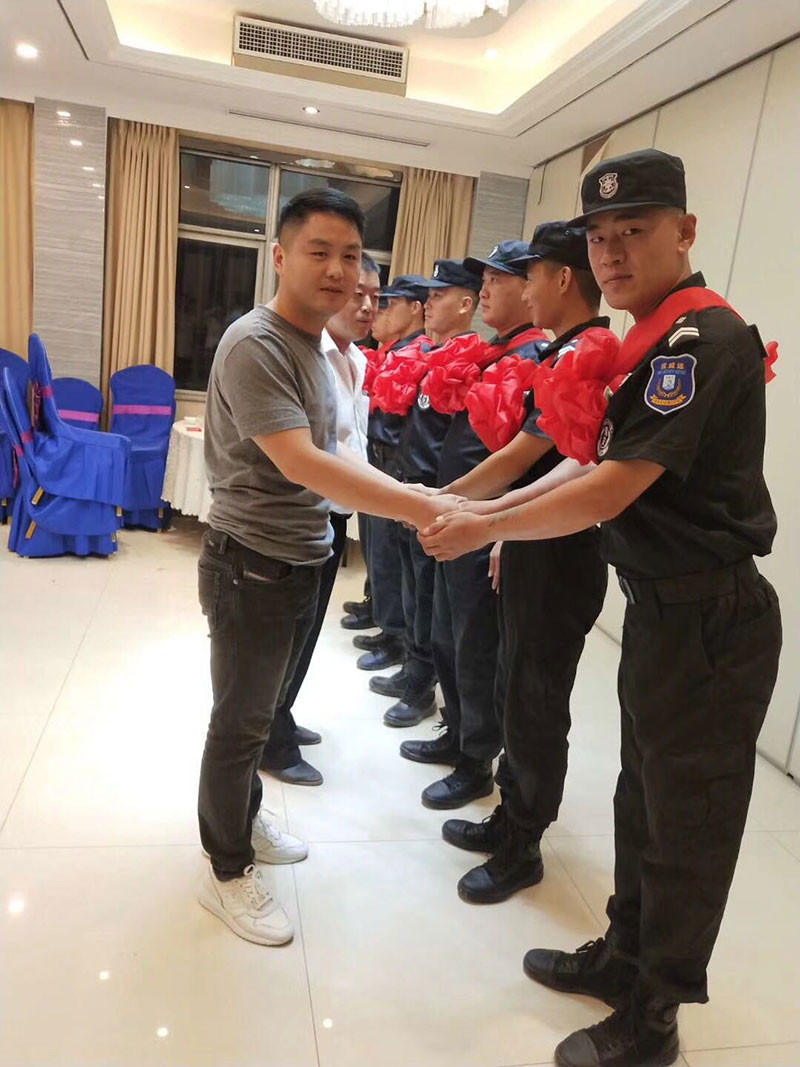 戎威远保安服务（北京）有限公司泰安分公司支援寿光灾区活动